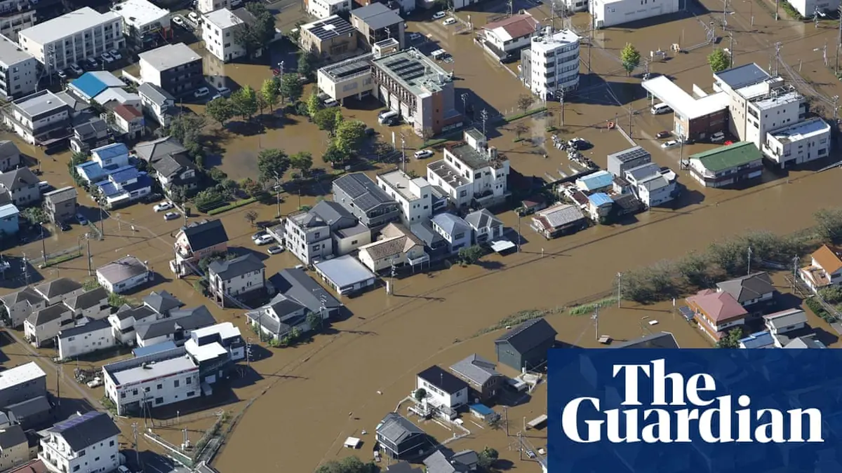 At least two people killed in Japan as typhoon Dujuan triggers heavy rain, landslides