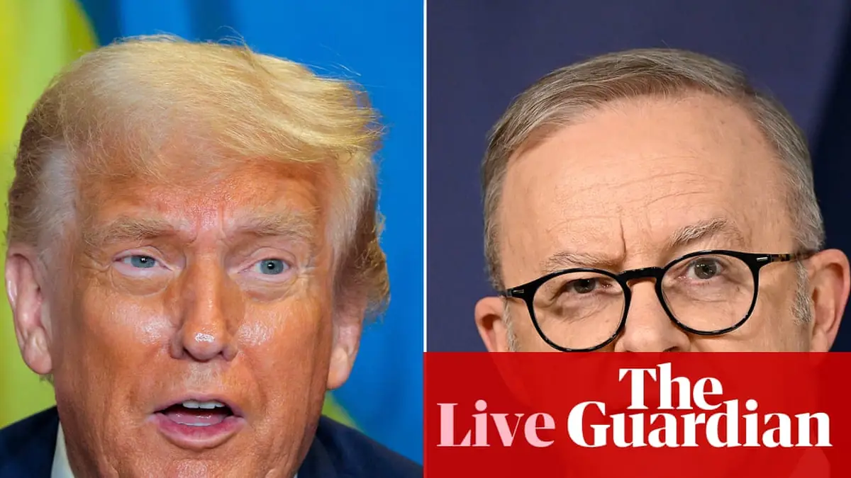 Australia politics live: Greens urge Albanese to call Trump over execution livestream; Robert Pether speaks af