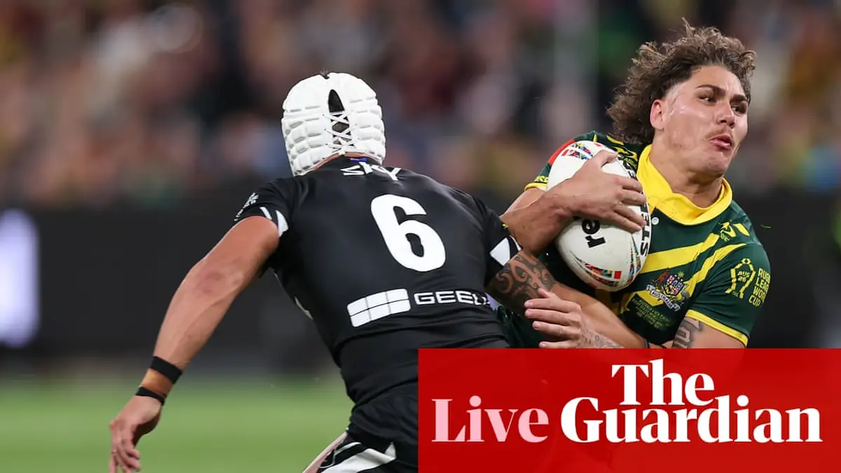 Australia v New Zealand: men’s Rugby League World Cup – live