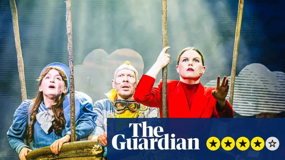 Balloon Girl review – tech tycoon swirls with tragic teen parachutist in a crackling, time-travelling climate