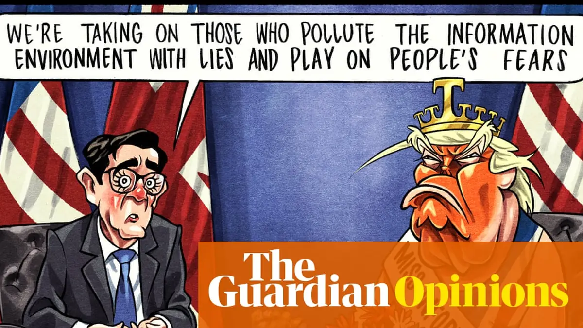 Ben Jennings on Andy Burnham’s meeting with Donald Trump – cartoon