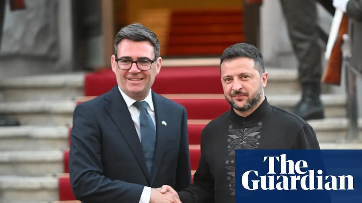 Burnham to host Zelenskyy at No 10 in show of ‘rock-solid’ support