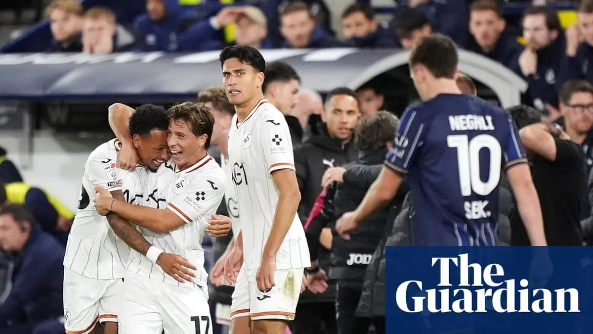 Championship roundup: racist chanting mars Swansea’s win at Millwall