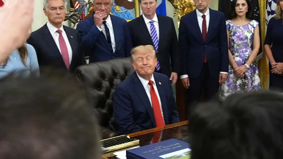 Donald Trump announces 'ban on the free press' in furious White House meltdown as he kicks out CNN and Politic
