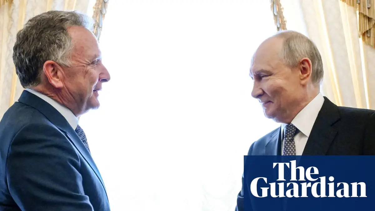 Downing Street rejects Witkoff’s description of Putin as a ‘humanitarian’