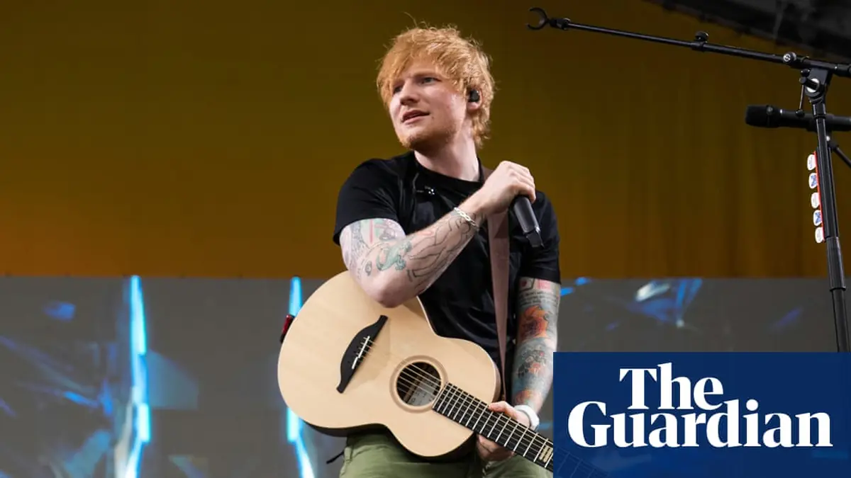 Ed Sheeran says situation in Gaza ‘unjustifiable’ in first show since tour plunged into turmoil