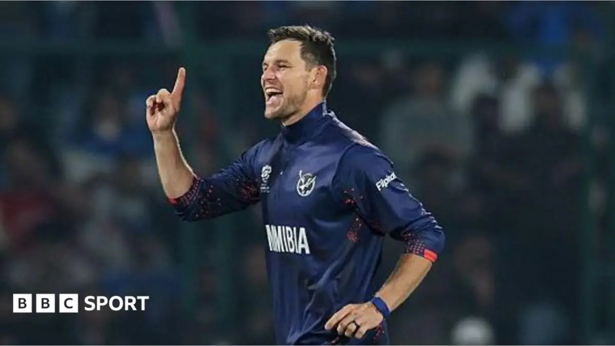 Erasmus' 156 not out helps Namibia defeat Ireland
