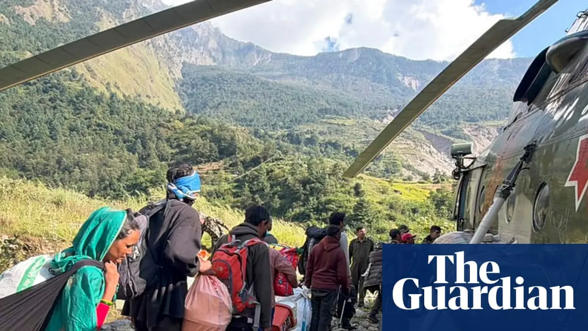 Flash floods destroy villages in central Nepal
