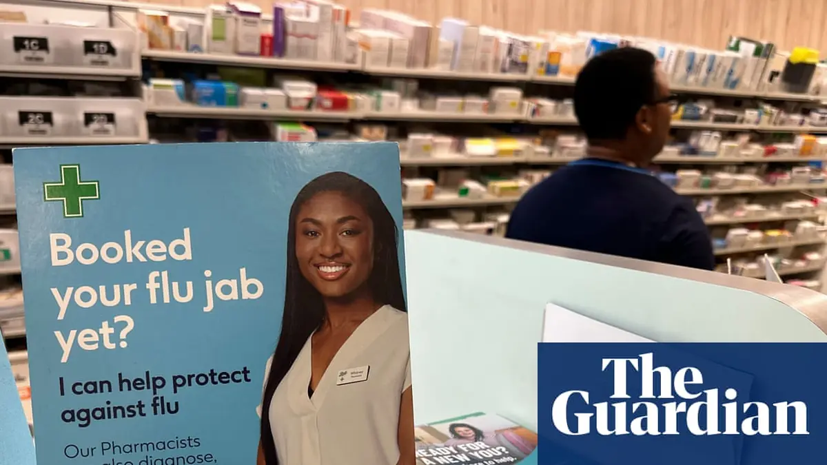 Flu cases higher than usual in England during September, experts say