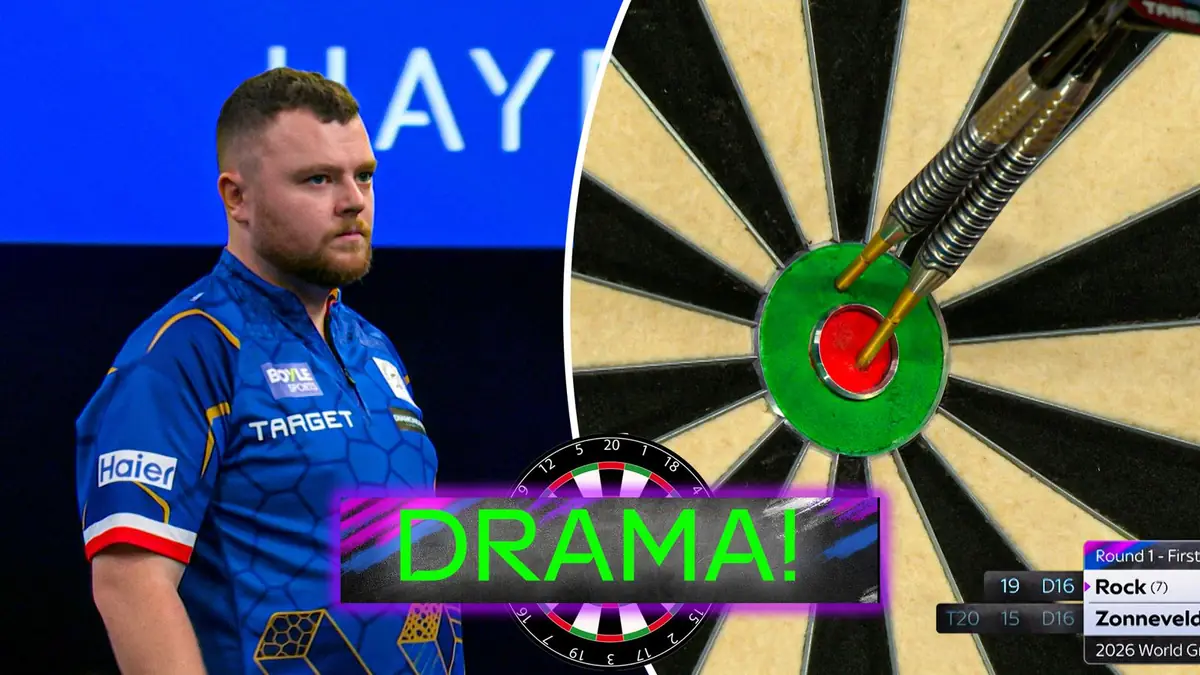 'Has he lost his mind?!' Rock throws bull-one-bull for 101 and Mardle loses it!