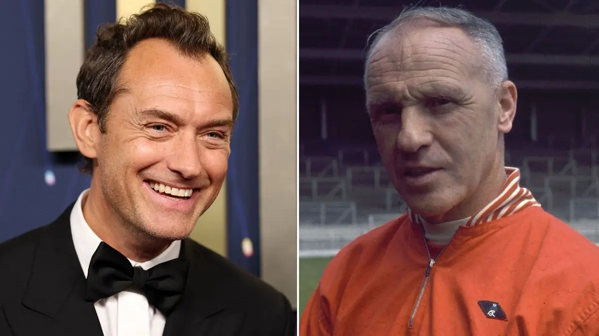 Hollywood star Jude Law to play Liverpool legend Bill Shankly in new TV series