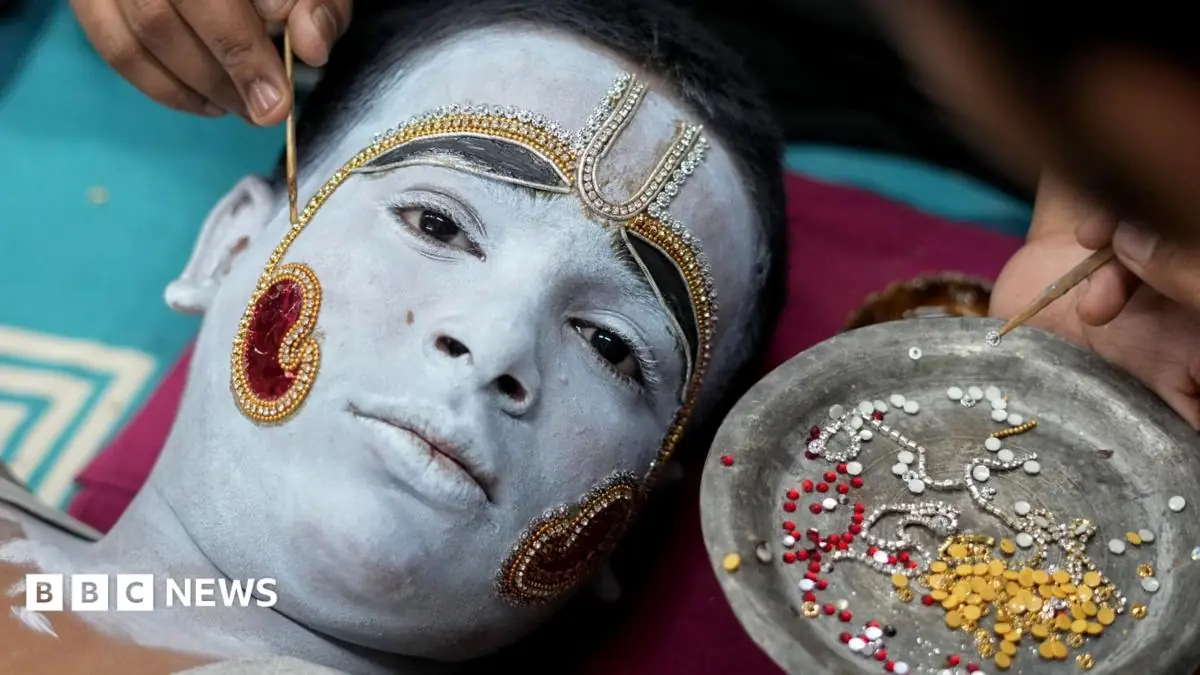 In pictures: Dussehra celebrated across India as triumph of good over evil