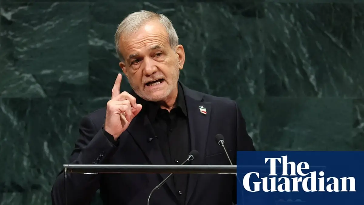 Iran’s president hits out at ‘bully’ Trump in UN speech but signals willingness to talk