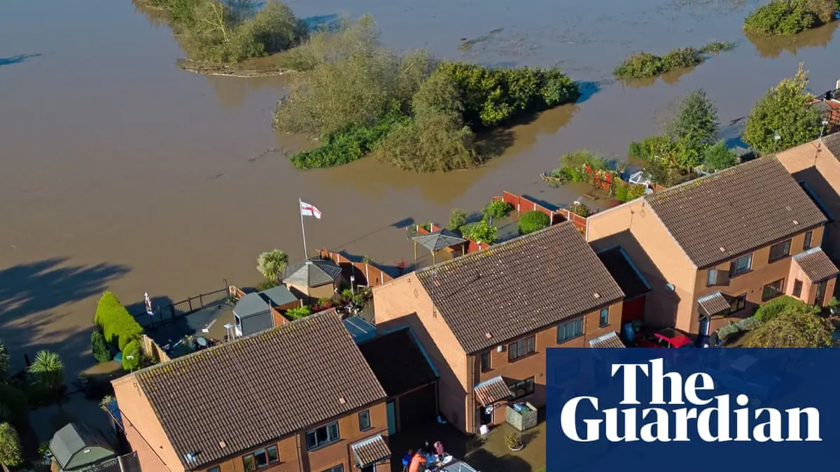 New UK homes in flood-risk areas could become uninsurable, says Aviva boss
