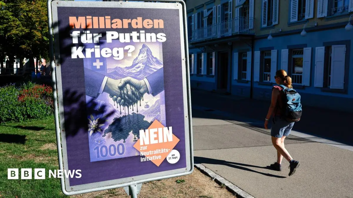 Switzerland rejects stricter interpretation of its neutrality