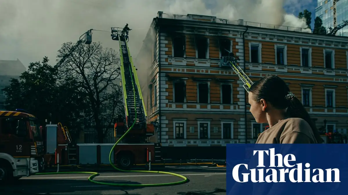 ‘The enemy is tearing our city apart’: terror in Kyiv as Russia ramps up attacks