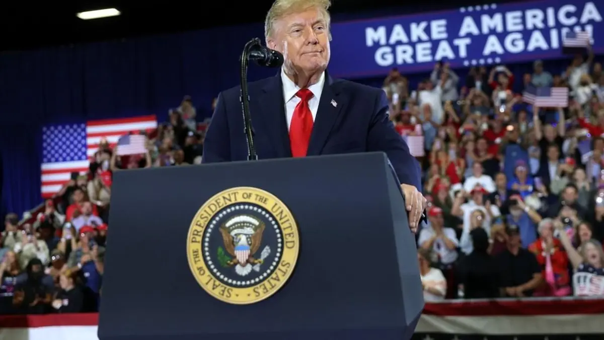 Trump baffles crowd by asking if vegans ‘eat lettuce all day long’