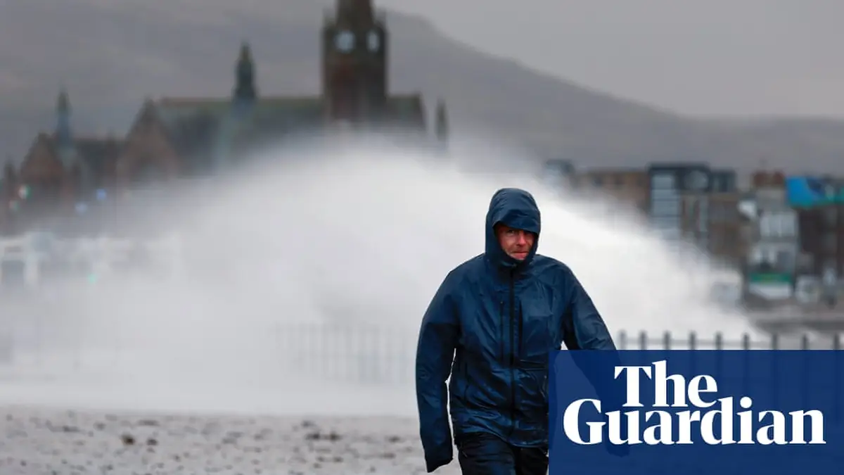 Two dead and 160,000 properties without power as Storm Boelo batters UK