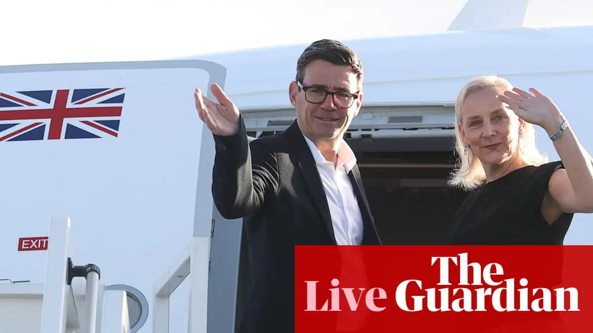 UK politics: Trump says he has a better UK relationship with Burnham as PM – as it happened