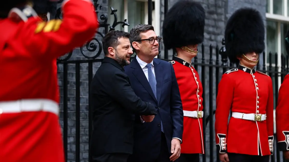 UK’s support for Ukraine ‘will not change’, Burnham tells Zelensky