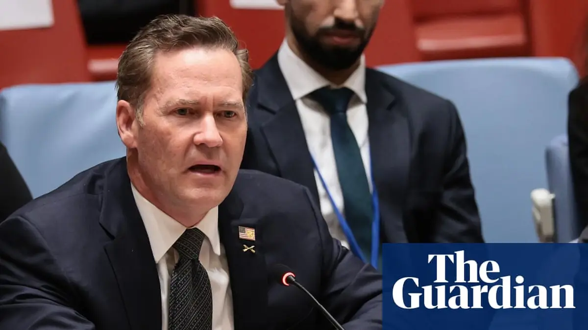 UN ambassador Waltz says Iran was not negotiating ‘in good faith’ to end war