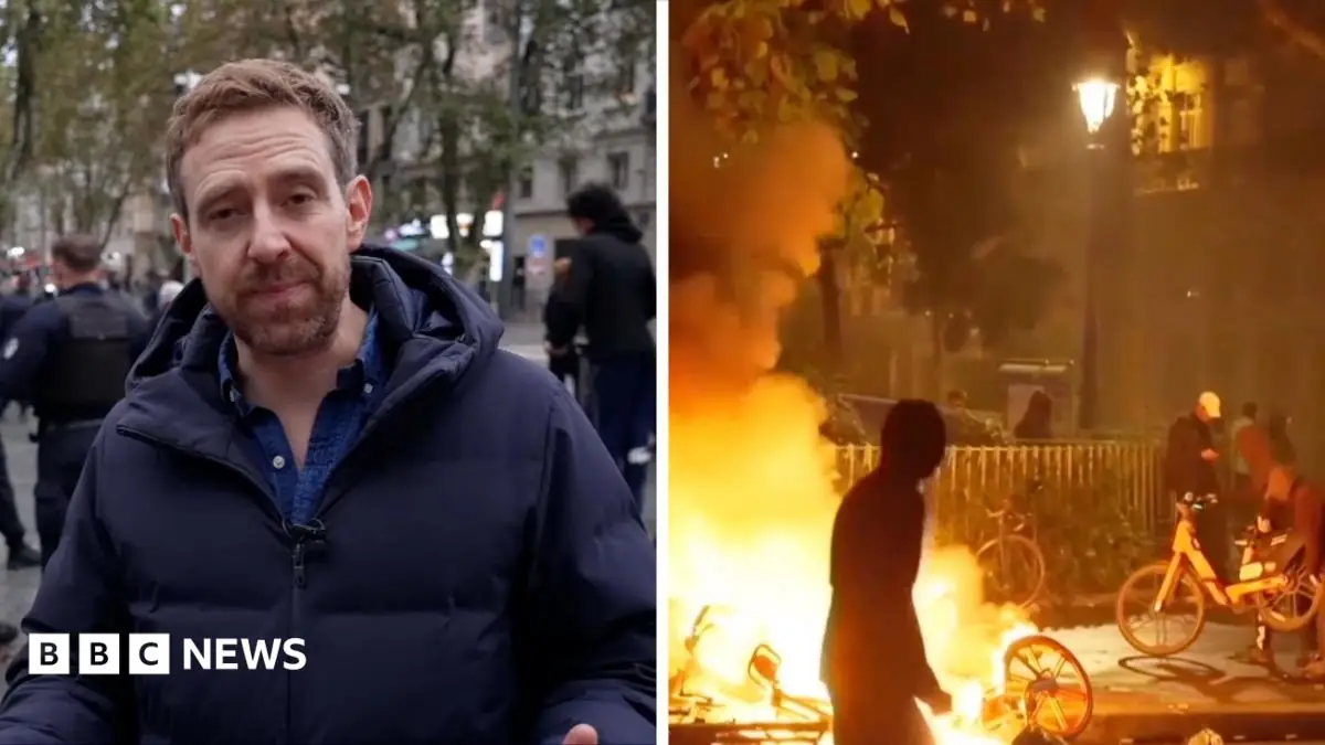 Watch: Clean up begins after French riots but police remain