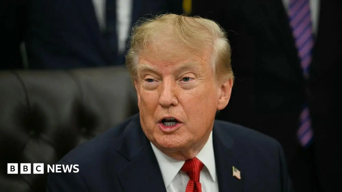 Watch: Trump says ban on some news outlets is 'because they're fake news'