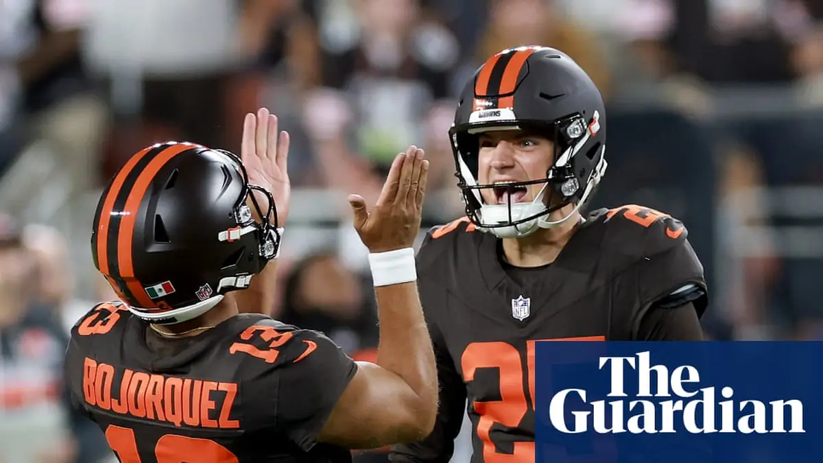Watson and Browns hold off Steelers’ fightback on last-gasp 56-yard field goal